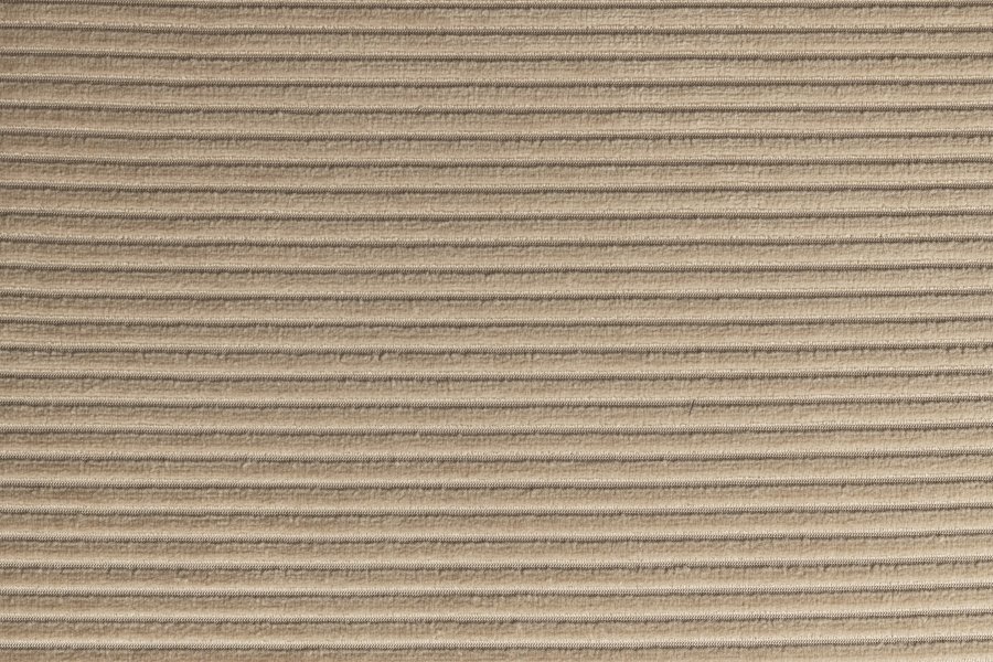 DUTCHBONE Preston sofa - beige flyelsstoff og brunt gummitre