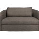 DUTCHBONE Boho Sofa - steingrauer Polyesterstoff