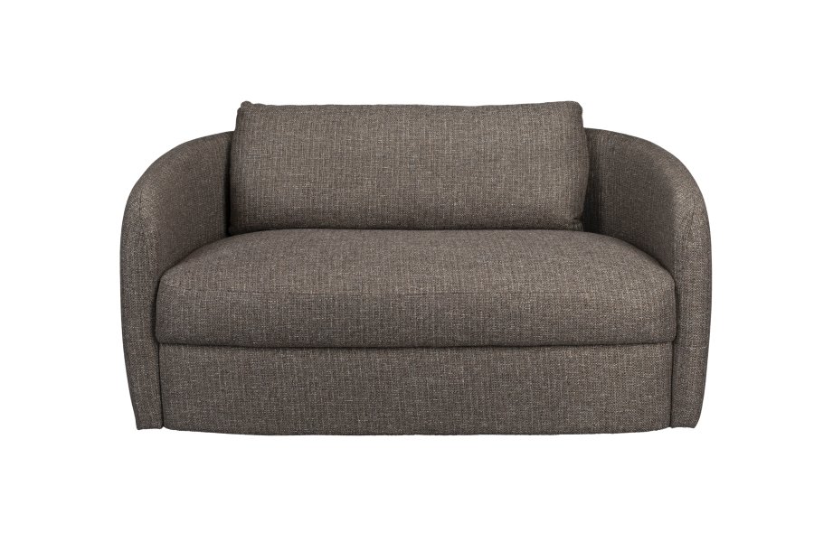 DUTCHBONE Boho Sofa - steingrauer Polyesterstoff