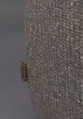 DUTCHBONE Boho Sofa - steingrauer Polyesterstoff
