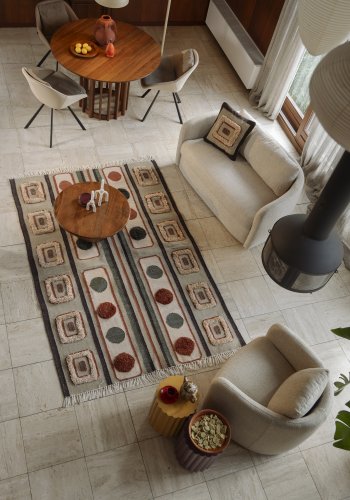 DUTCHBONE Boho Sofa - echter Polyesterstoff