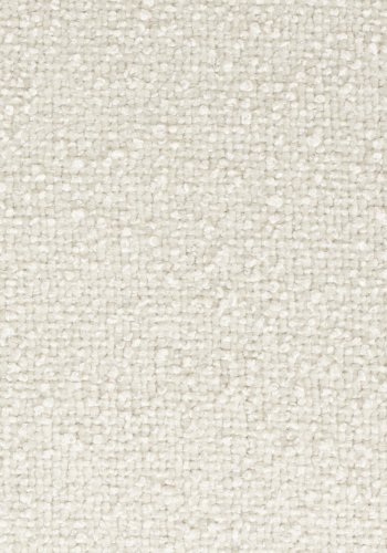 WHITE LABEL LIVING lenestolsofa - hvit polyester og furu