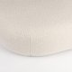 WHITE LABEL LIVING Noxx sofa - hvit polyester og MDF