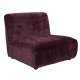 DUTCHBONE Sofa Giada 1-seter plomme