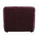 DUTCHBONE Sofa Giada 1-seter plomme