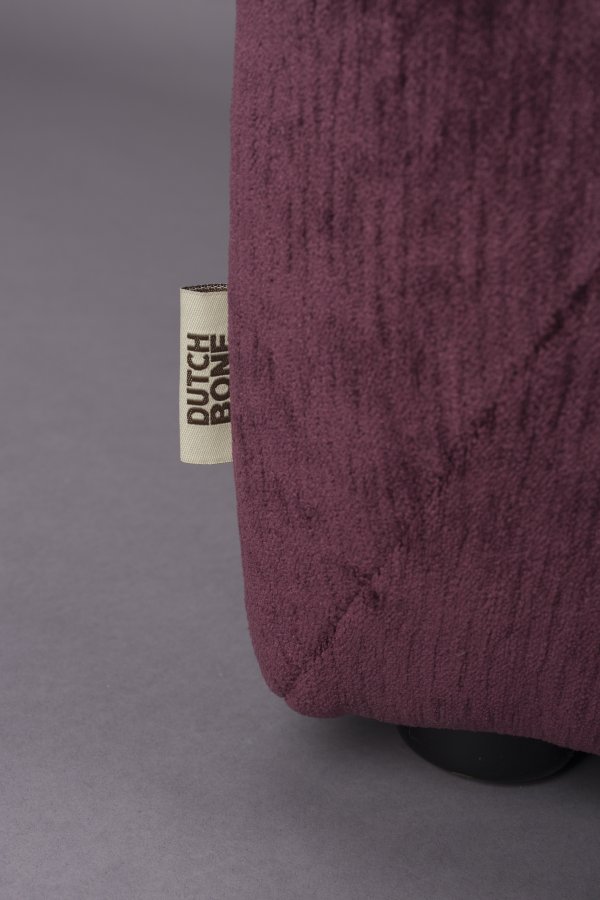 DUTCHBONE Sofa Giada 1-seter plomme