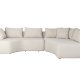 ZUIVER Prosper modulsofa, hyre - beige polyester
