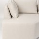 ZUIVER Prosper modulsofa, hyre - beige polyester