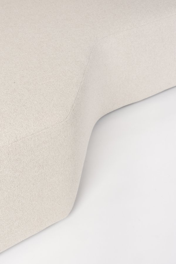 ZUIVER Prosper modulsofa, hyre - beige polyester