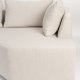ZUIVER Prosper modulsofa, venstre - beige polyester