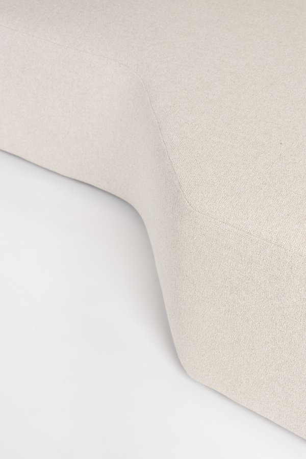ZUIVER Prosper modulsofa, venstre - beige polyester