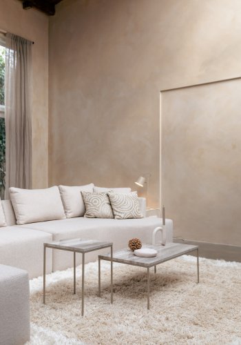 ZUIVER Prosper modulsofa, venstre - beige polyester