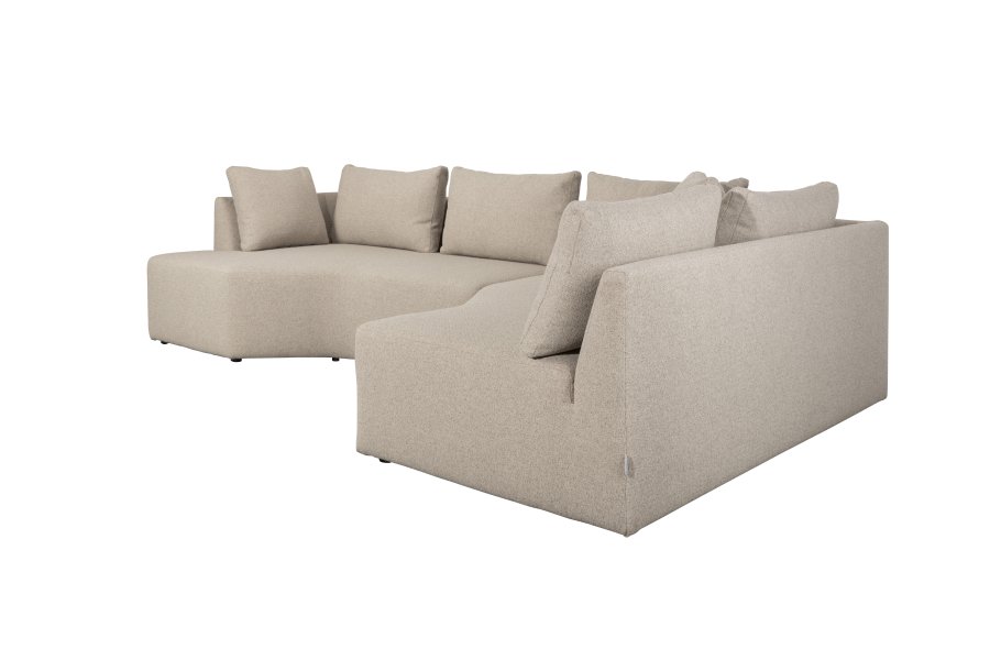 ZUIVER Prosper modulsofa, hyre - cappuccino polyester