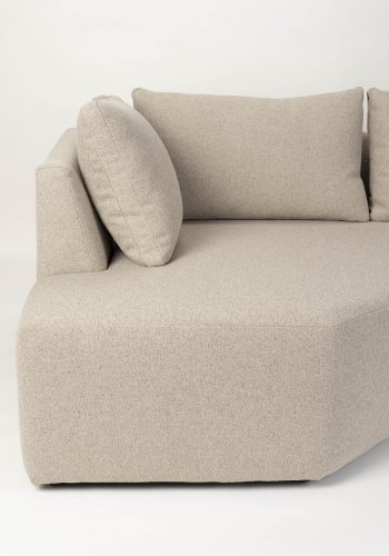 ZUIVER Prosper modulsofa, hyre - cappuccino polyester