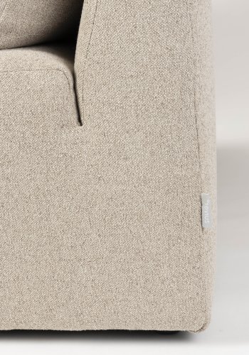 ZUIVER Prosper modulsofa, hyre - cappuccino polyester