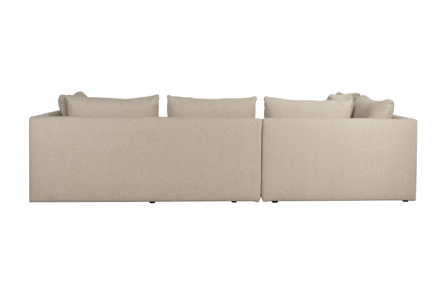 ZUIVER Prosper modulsofa, venstre - cappuccino polyester