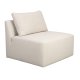 ZUIVER ZUIVER Prosper 1 pers. modul sofaelement - beige polyester