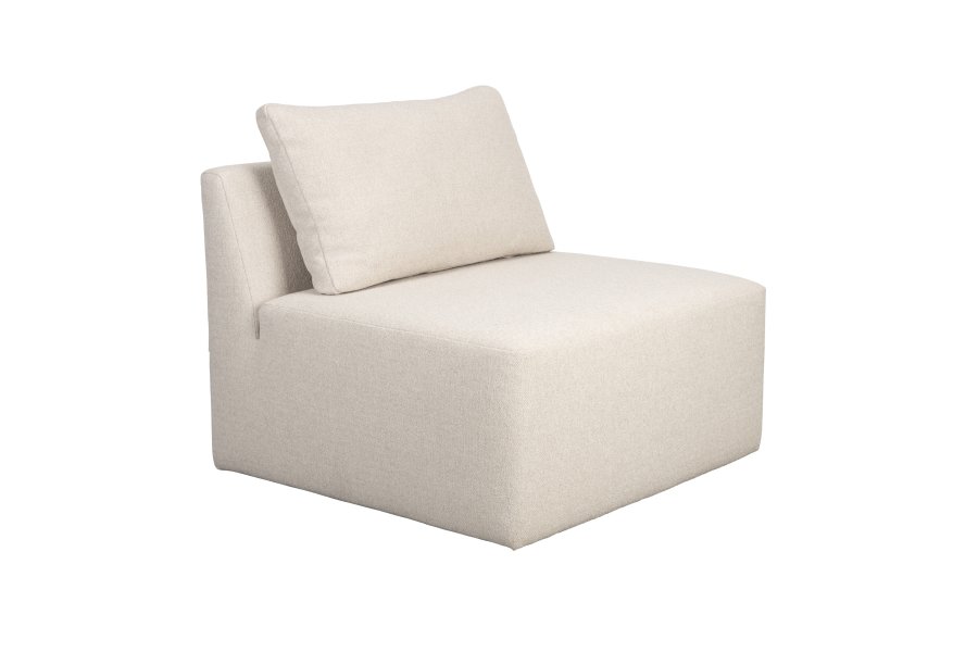 ZUIVER ZUIVER Prosper 1 pers. modul sofaelement - beige polyester