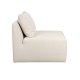 ZUIVER ZUIVER Prosper 1 pers. modul sofaelement - beige polyester