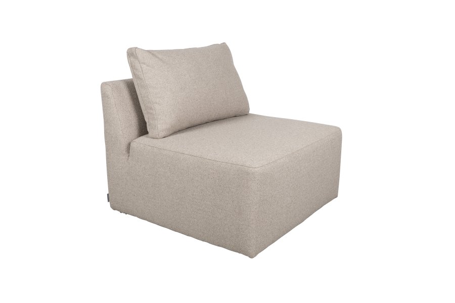 ZUIVER Prosper Sofa Element, 1-personers - cappuccino polyester