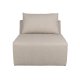 ZUIVER Prosper Sofa Element, 1-personers - cappuccino polyester