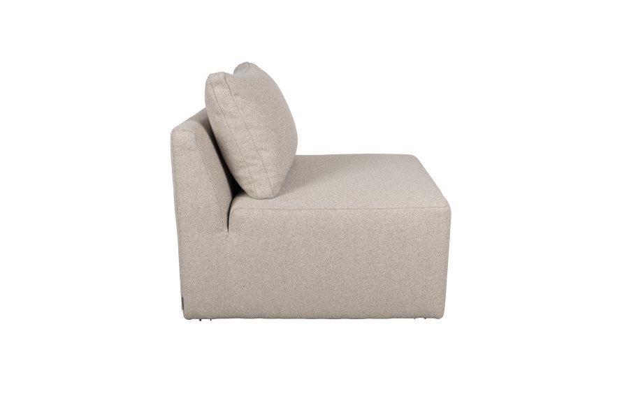 ZUIVER Prosper Sofa Element, 1-personers - cappuccino polyester