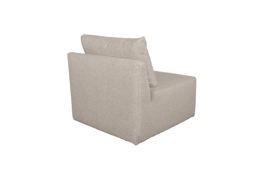 ZUIVER Prosper Sofa Element, 1-personers - cappuccino polyester