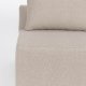 ZUIVER Prosper Sofa Element, 1-personers - cappuccino polyester