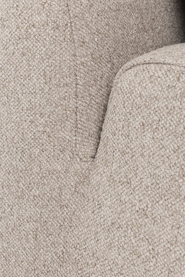 ZUIVER Prosper Sofa Element, 1-personers - cappuccino polyester