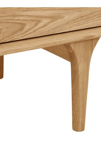 HOUSE NORDIC�Darwin TV-b�nk, m. 2 l�ger og 1 skuffe - natur egefiner og eg (180x45)