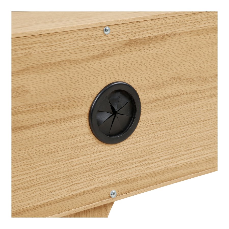 HOUSE NORDIC�Darwin TV-b�nk, m. 2 l�ger og 1 skuffe - natur egefiner og eg (180x45)