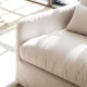 ROWICO Peyton soffa 3-sits beige tyg Ursula #282 (c3)