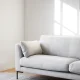 ROWICO Corwin soffa 3-sits ljusbeige tyg Rita #1 (c2)