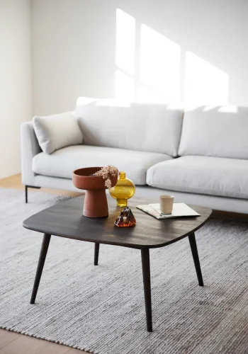 ROWICO Corwin soffa 3-sits ljusbeige tyg Rita #1 (c2)