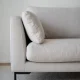 ROWICO Corwin soffa 2,5-sits ljusbeige tyg Rita #1 (c2)