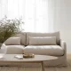 ROWICO Peyton soffa 3-sits beige tyg Ursula #282 (c3)