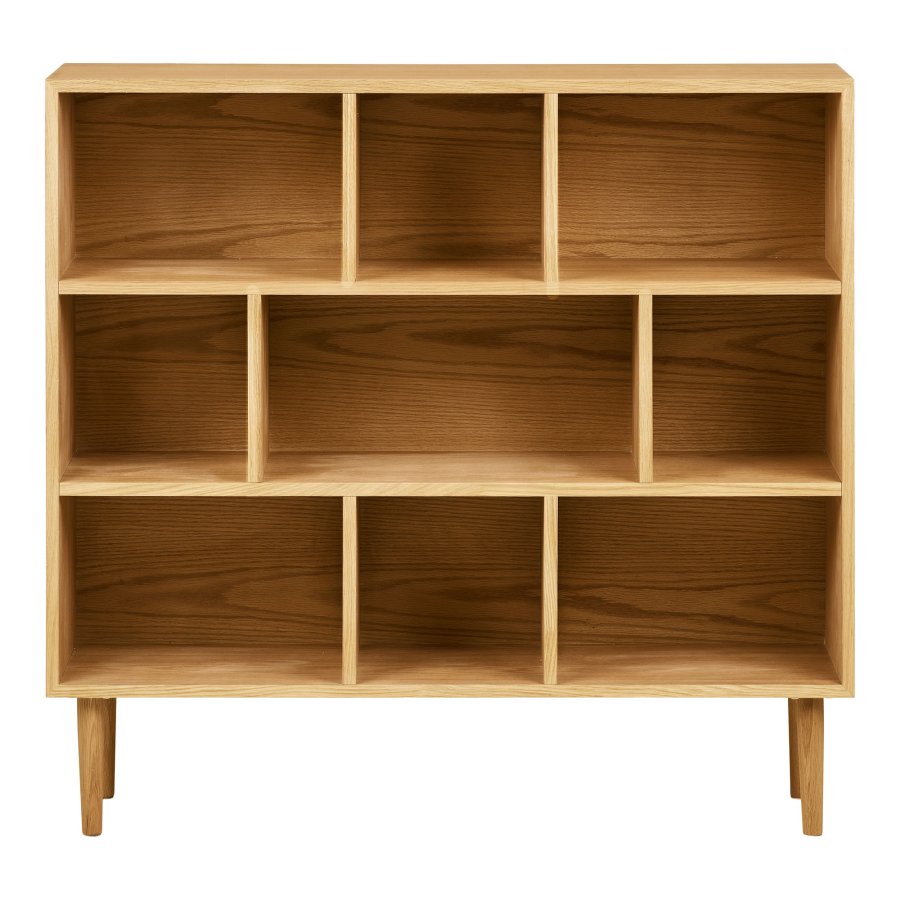 HOUSE NORDIC�Oshawa bogreol, m. 9 rum - natur egefiner og eg