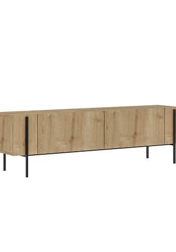 NORDVÄRK Herman - tv-bord i safir-eg