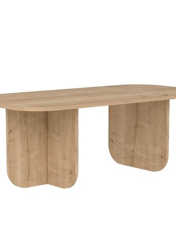 NORDVÄRK Becaj - sofabord i safir-eg