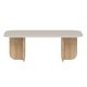 NORDVRK Becaj sofabord, rektangulr - sandsten og safir eg melamin (120x60)