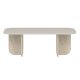 NORDVRK Becaj sofabord, rektangulr - sandsten og travertin melamin (120x60)