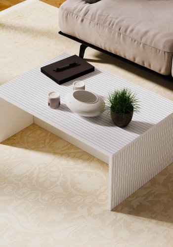 NORDVÄRK Lenna - Hvidt sofabord