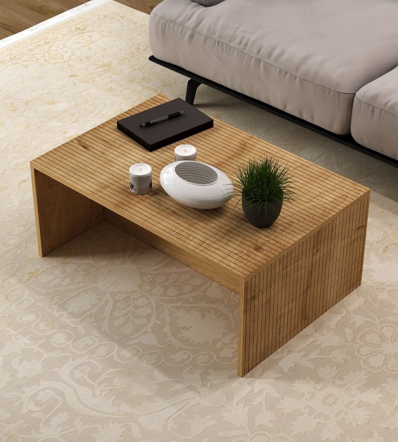 NORDVÄRK Lenna - Sapphire Oak sofabord