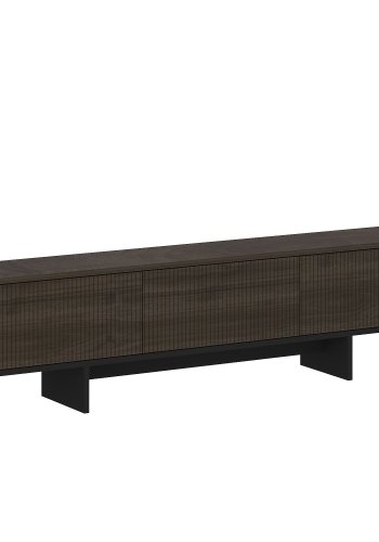 NORDVÄRK Hege - TV-bord i valnd, sort