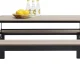 KARE DESIGN Happy Day multifunktionelt havebord/bord med bnk - polywood og aluminium (90x71)