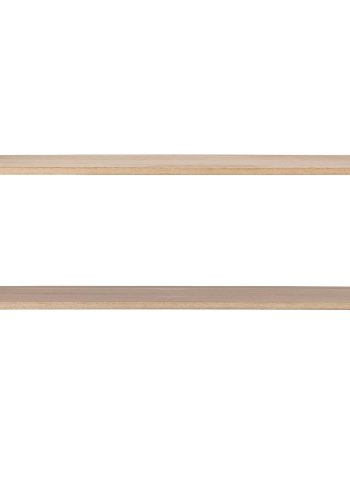 BLOOMINGVILLE North Wandregal - natürliches MDF und schwarzes Metall