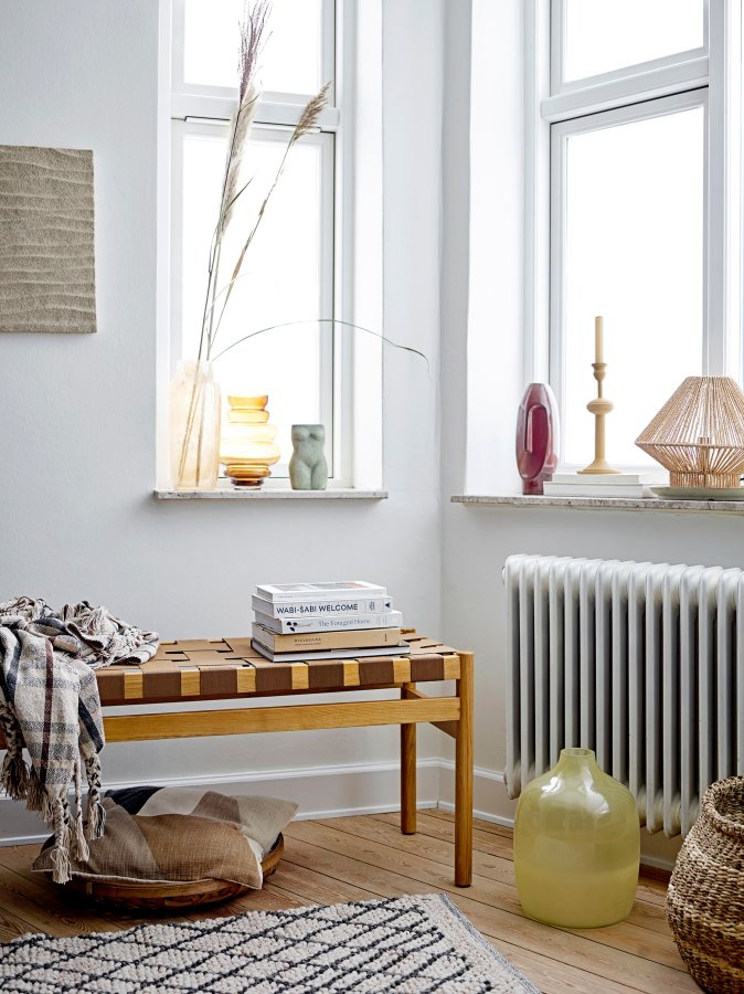 BLOOMINGVILLE Frid Vase, Natur, Glass