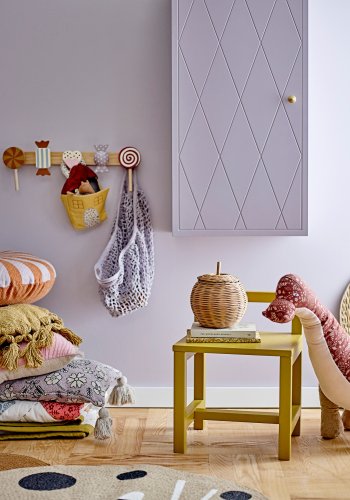 BLOOMINGVILLE MINI Naffie Teppich, Braun, Jute, H: 100 cm, L: 104cm