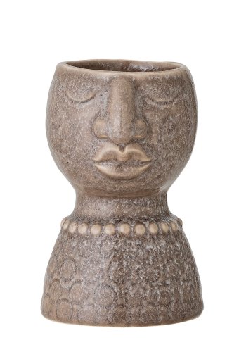 BLOOMINGVILLE Magdi Vase, Brun, Stentj