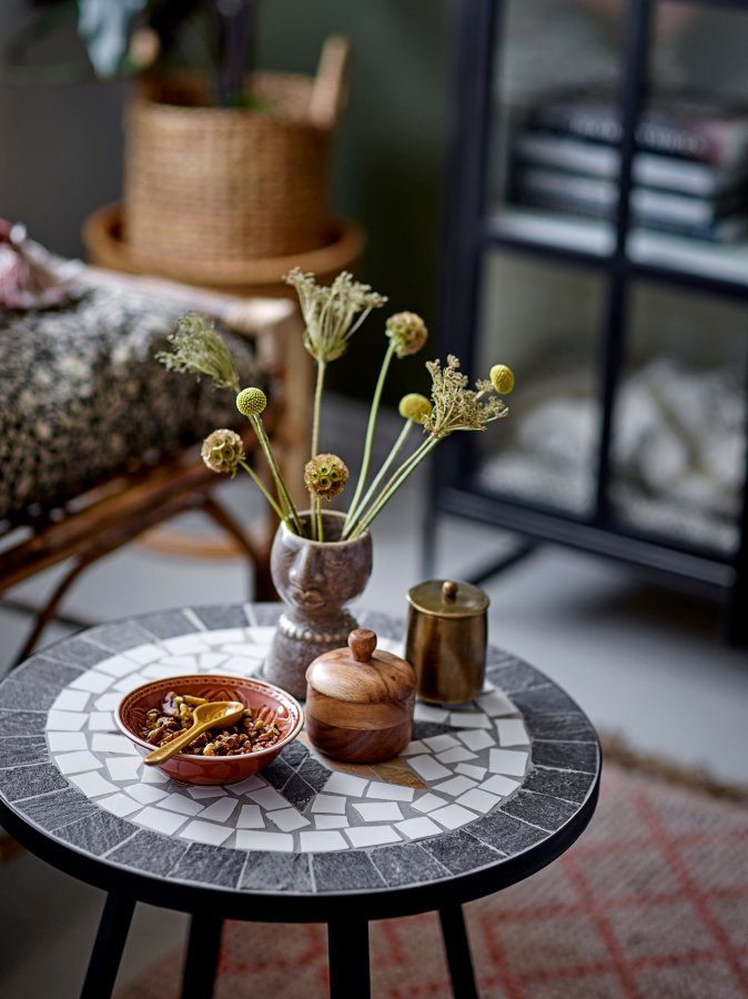 BLOOMINGVILLE Magdi Vase, Brun, Stentj